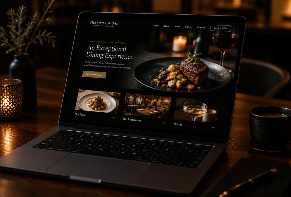 Sitio Web Restaurante